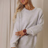 On Cloud Nine Knit Sweater in Grey Image - 1