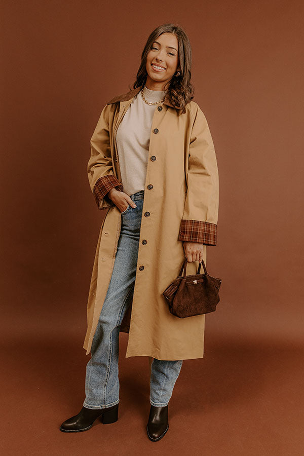 Midtown Chic Trench Coat