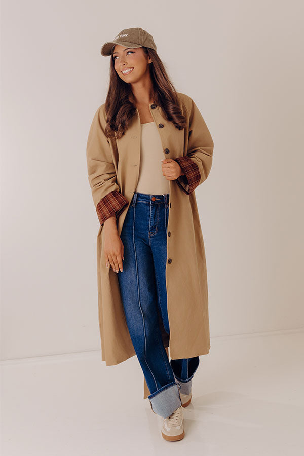 Midtown Chic Trench Coat Image - 2