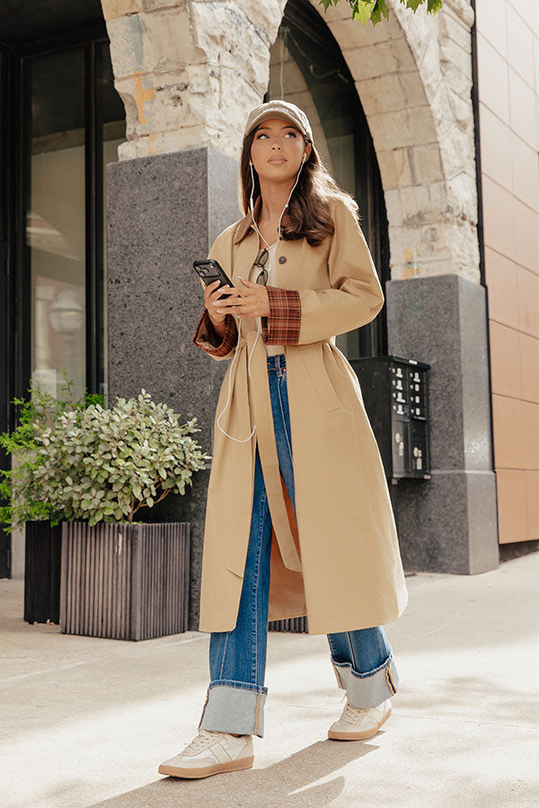 Midtown Chic Trench Coat Image - 1
