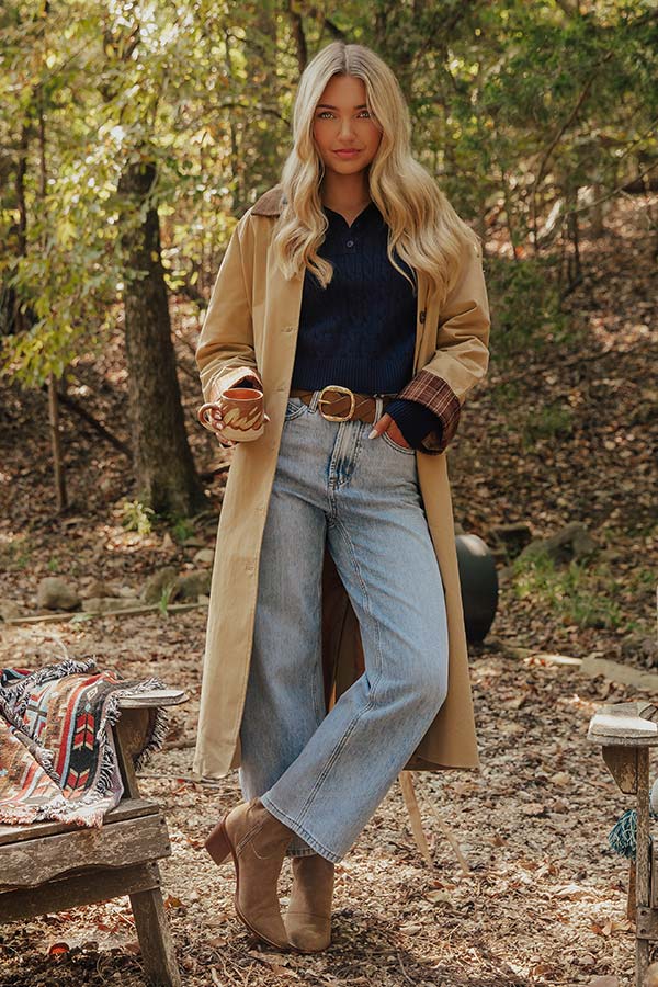 Midtown Chic Trench Coat