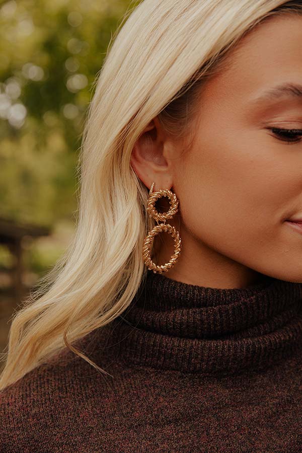 Candlelit Dinner Dangle Earrings Image - 1