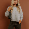 Bistro Cutie Knit Cardigan in Grey Image - 1
