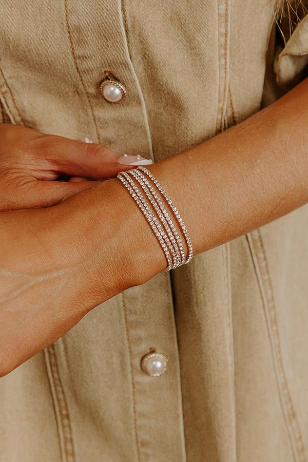 Dazzle The Room Stretch Bracelet Set