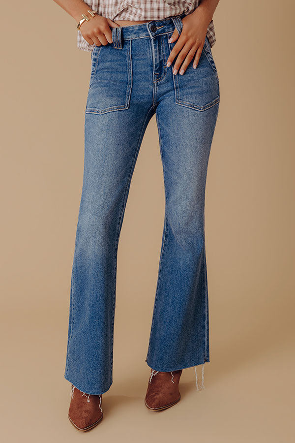 Hidden Jeans Happi Midrise Flares