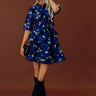 Evening Reverie Floral Jacquard Mini Dress Image - 1