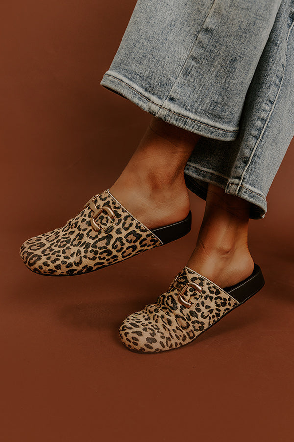 Azalea Leopard Clogs