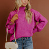 Cozy Feels Knit Sweater in Orchid Image - 1
