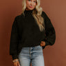 Cozy Feels Knit Sweater in Black Image - 1