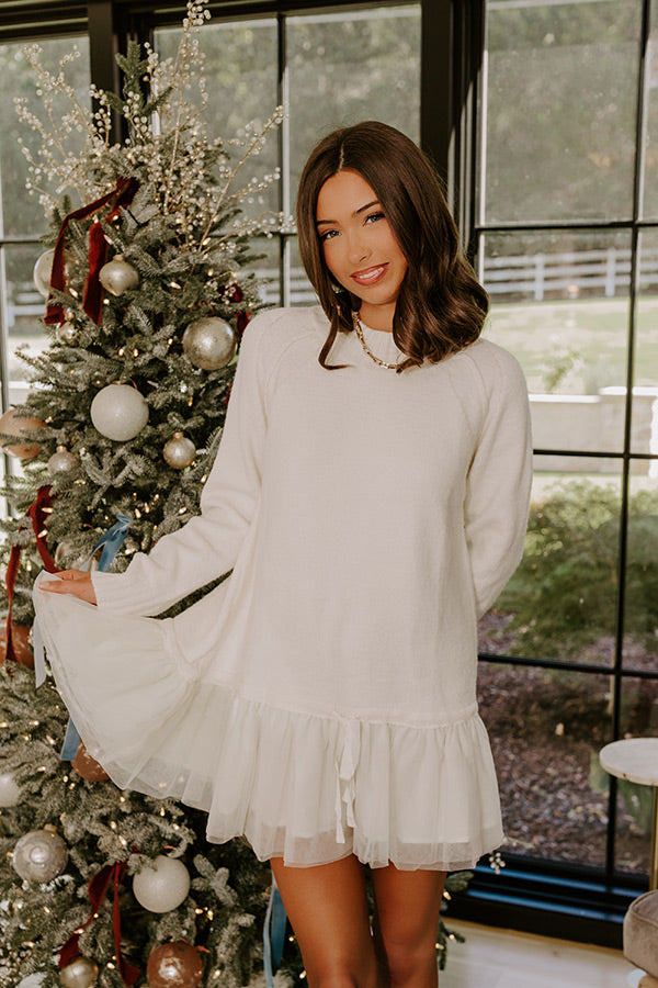 Upper East Chic Knit Sweater Mini Dress in Cream Impressions Online Boutique Upper East Chic Knit Sweater Mini Dress in Cream Impressions Online Boutique