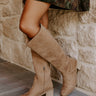 The Juno Faux Suede Knee High Boot Image - 1