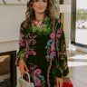 Time To Dance Floral Burnout Mini Dress Image - 1