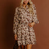 Cue The Blooms Floral Mini Dress Image - 1