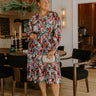 Sweet Meadow Floral Midi Dress Curves Image - 1