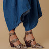 The Charlotte Faux Leather Heel in Leopard Image - 1