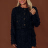 Uptown Views Tweed Jacket in Black Image - 1