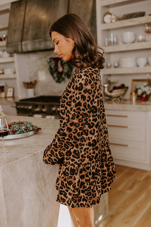 leopard mini dress Wild Thing Mini Dress