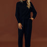 Effortless Comfort High Waist Fleece Pants Image - 1