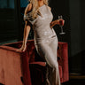 Chic Celebration Sequin Jumpsuit in Champagne Image - 1