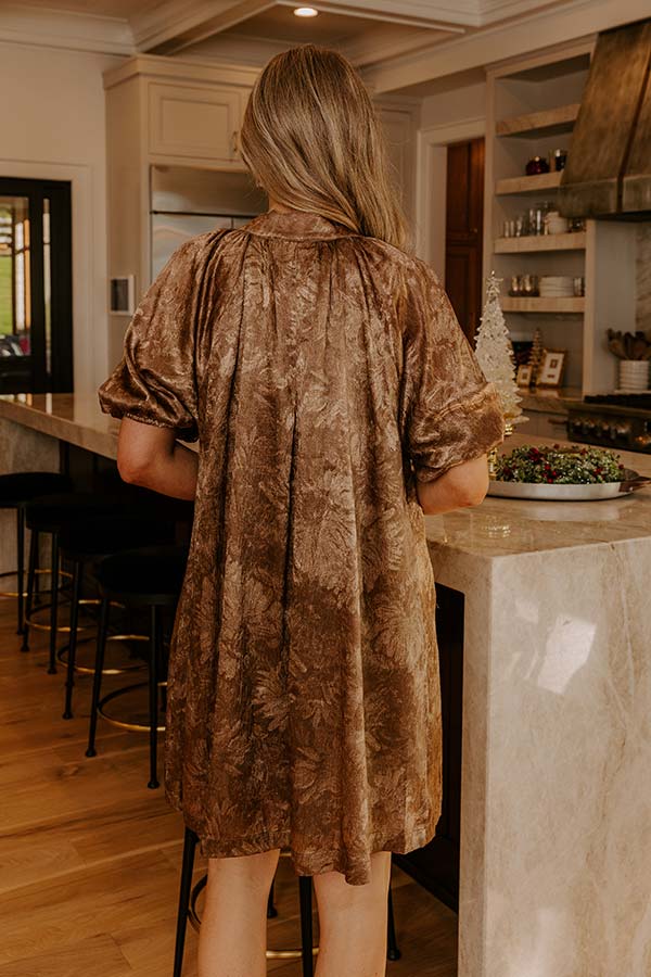Champagne Chic Floral Satin Mini Dress Impressions Online Boutique Champagne Chic Floral Satin Mini Dress Impressions Online Boutique