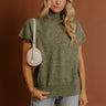 Always Grateful Knit Sweater Top in Olive Image - 1