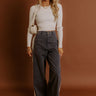 The Lala High Waist Wide Leg Vintage Wash Pants Image - 1