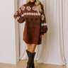 Cozy Moments Knit Sweater Mini Dress Image - 1