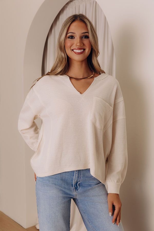 Everyday Essential Knit Top Image - 1
