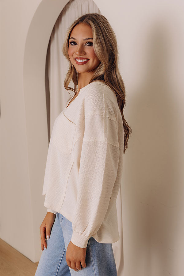 Everyday Essential Knit Top Image - 2