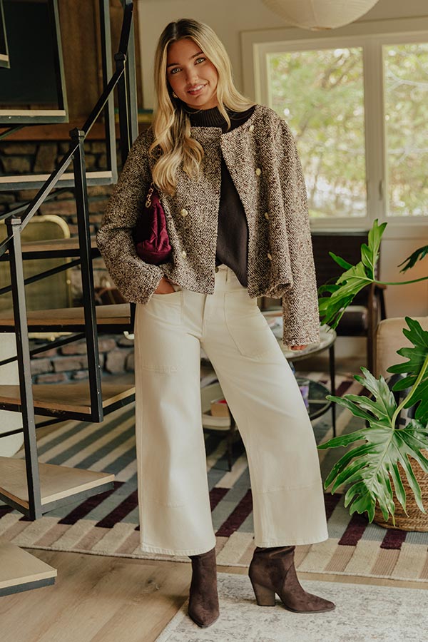 Tailored Touch Tweed Jacket Image - 1