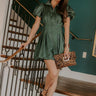 Cranberry Martini Mini Dress in Hunter Green Image - 1