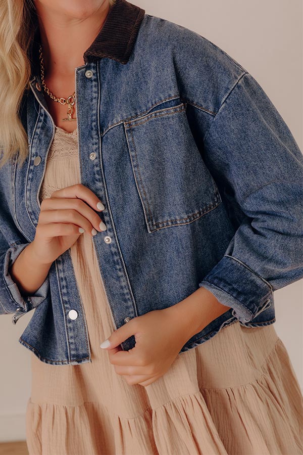 Casual Cues Denim Jacket Image - 2