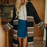 Uptown Ease Stripe Knit Cardigan Image - 1