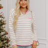Timeless Stripes Knit Sweater Image - 1