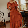 Gallery Glamour Satin Midi Dress Image - 1