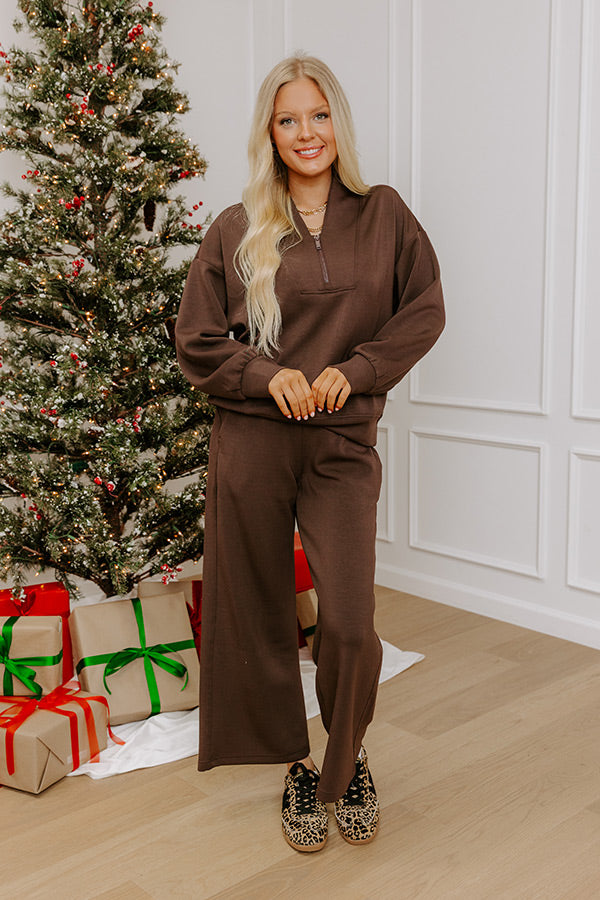 Urban Rest Scuba Quarter Zip Sweatshirt