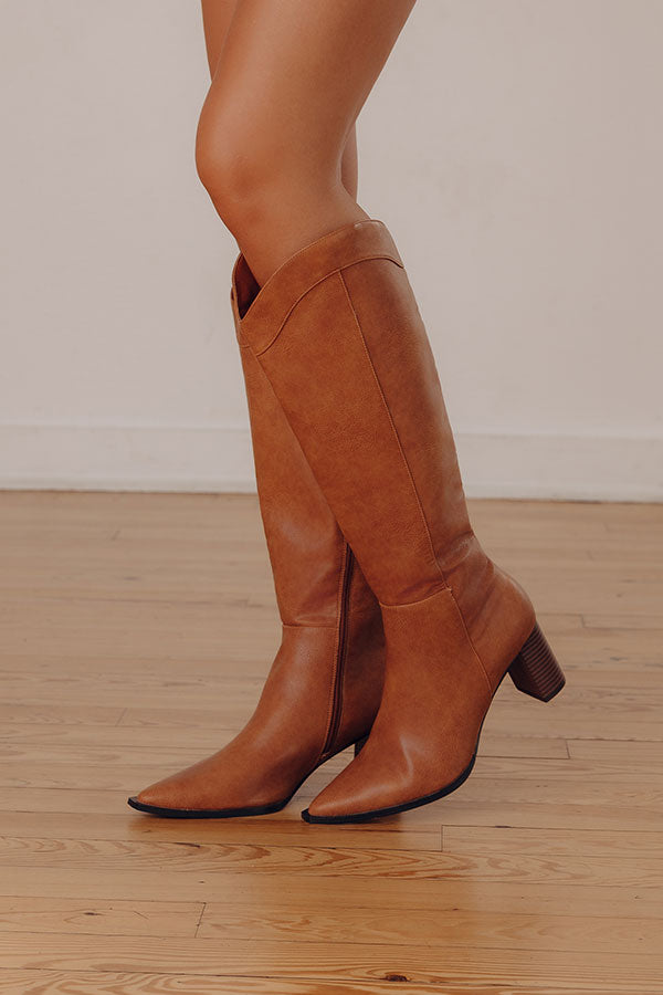 The Bonnye Faux Leather Boot Image - 3