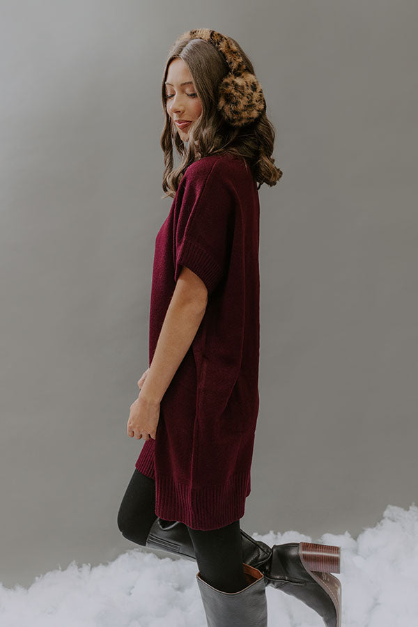 Passport To Paris Knit Sweater Mini Dress Image - 4