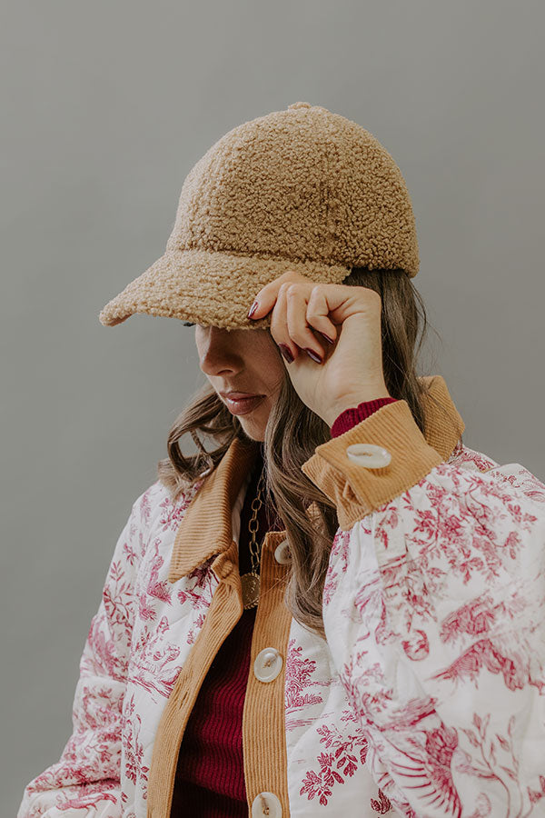 Morning Hike Sherpa Baseball Cap