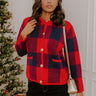 Plaid Kisses Knit Cardigan Image - 1