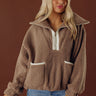 Cozy Season Sherpa Quarter Zip Pullover Image - 1