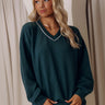 Elite Comfort Scuba Sweatshirt in Forest Image - 1