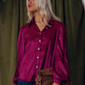 Champagne Agenda Jacquard Button Up Top Image - 1