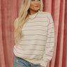 Chic In Stripes Sweatshirt Image - 1