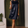 Sip And Shine Shift Mini Dress in Black Image - 1