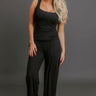 Elite Comfort High Waist Buttery Soft Wide Leg Pants in Black Image - 1