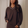 Elite Comfort Scuba Sweatshirt in Chestnut Image - 1