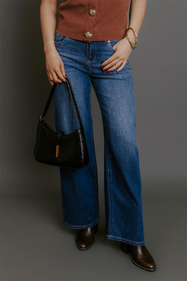 RISEN Valeria Midrise Slouchy Jean