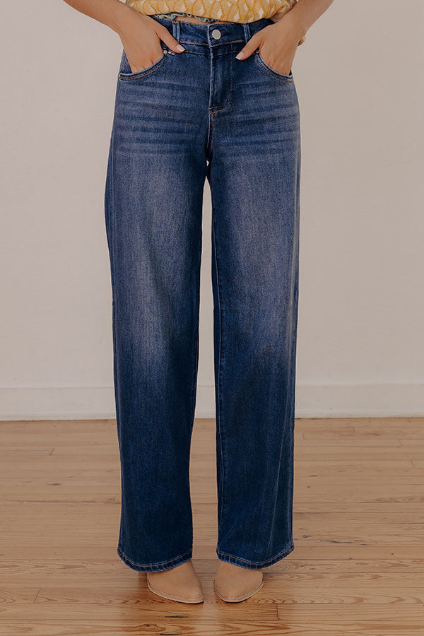 RISEN Valeria Midrise Slouchy Jean Image - 2