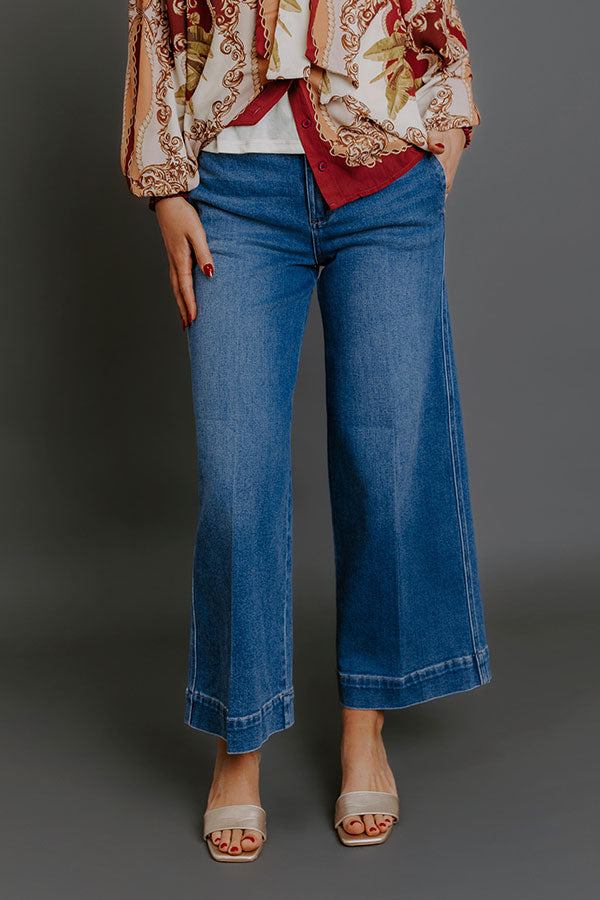 RISEN Peyton Midrise Wide Leg Jean Image - 1